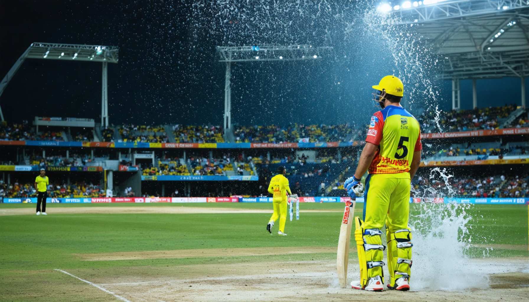 Storms and Sixes: A Rain-Soaked IPL Encounter That Left Fans Yearning