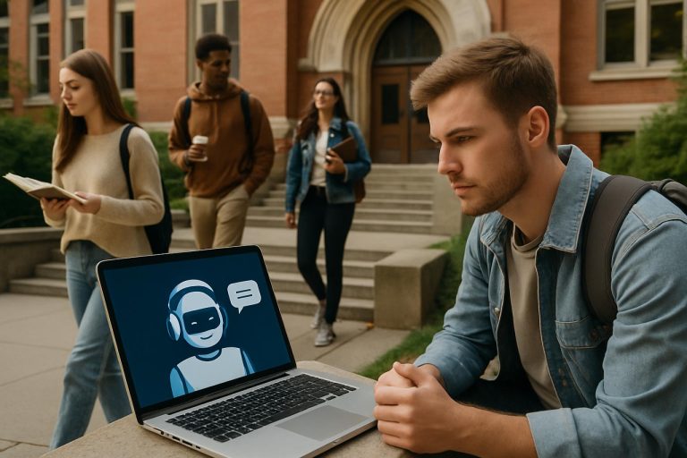 AI chatboti dobývají kampus: Bude vaše vysokoškolské zkušenost příští rok řízena stroji?
